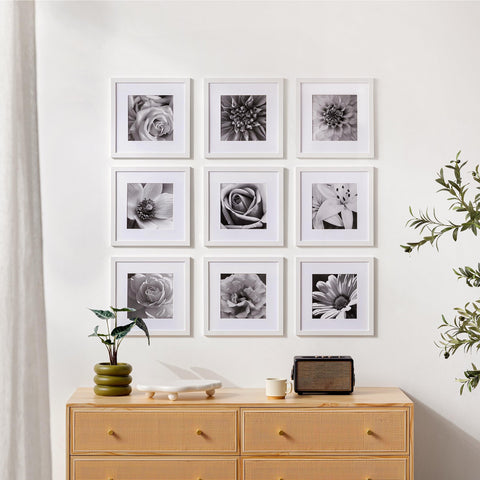eletecpro gallery wall styled in living room creating cohesive focal point benefit