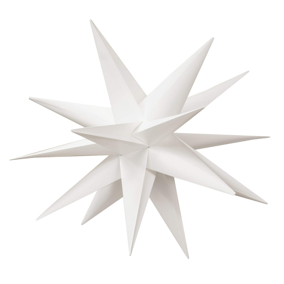 Elf Logic front view showing full 30-inch star and warm glow benefit