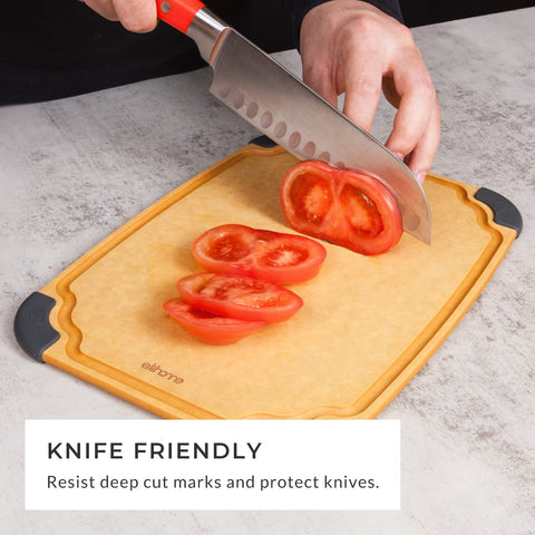 Elihome food icon surface showing printed icons to guide food prep and portioning