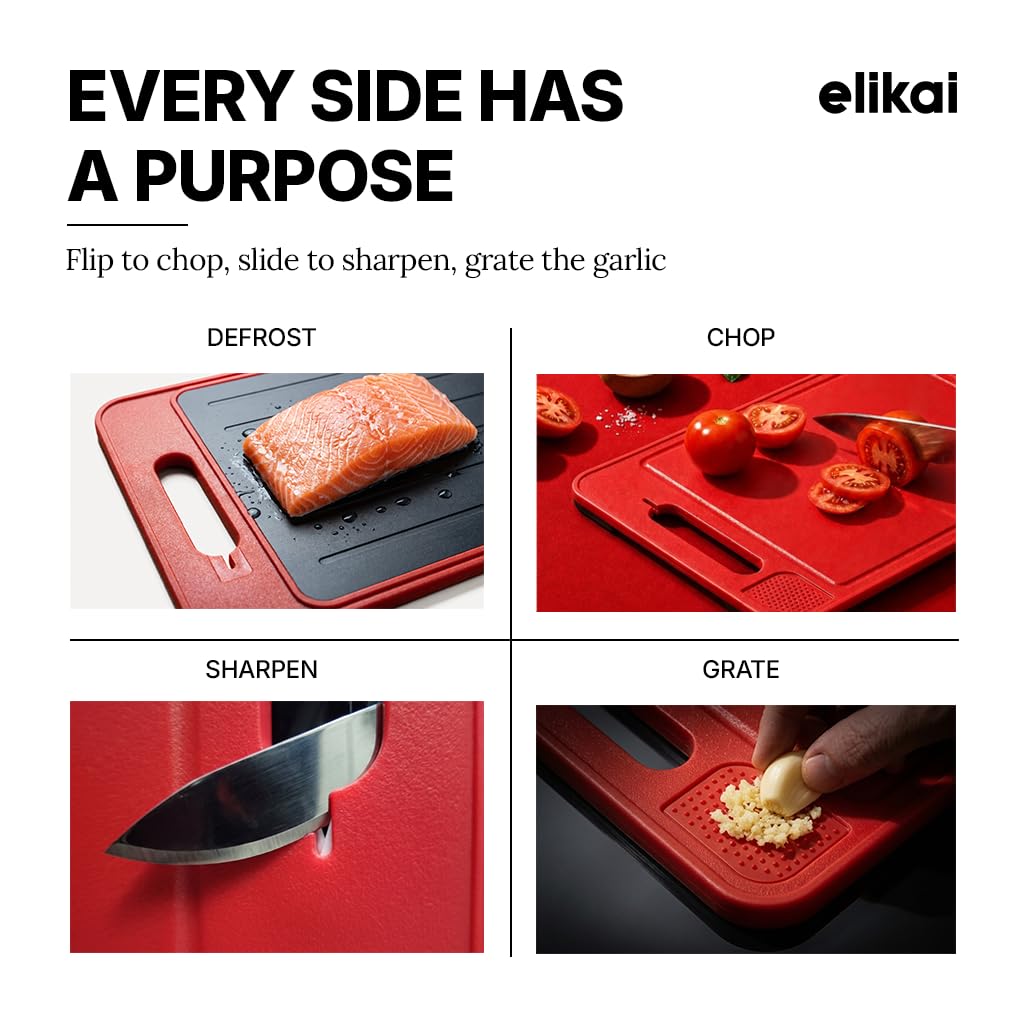 ELIKAI garlic grater plate detail for quick fresh seasoning