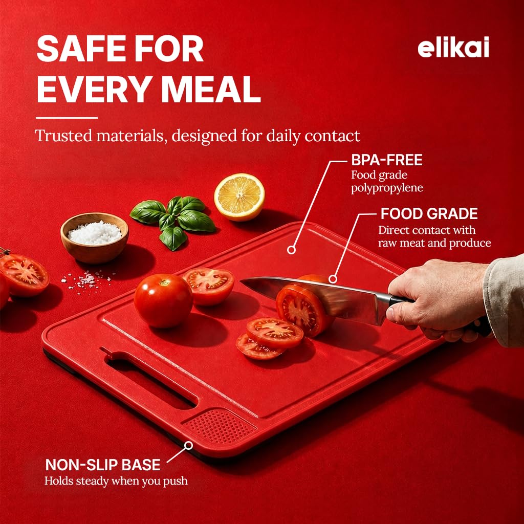 ELIKAI non-slip rubber base providing stable countertop use