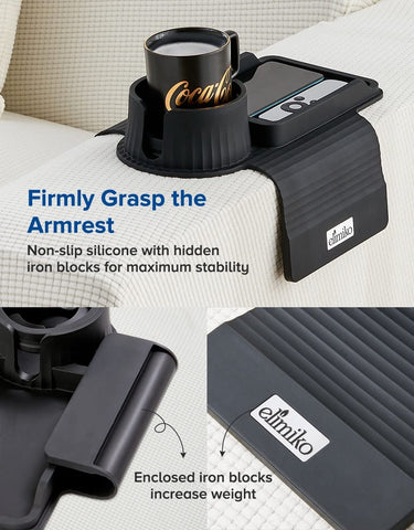 Elimiko silicone texture detail illustrating non-slip grip benefit