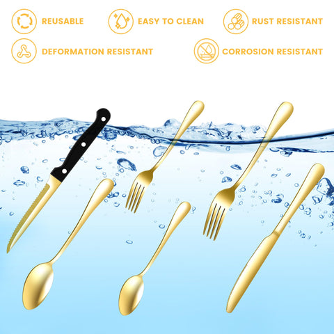 ELIMTEC fork and spoon mirror polish detail highlighting smooth finish and durability