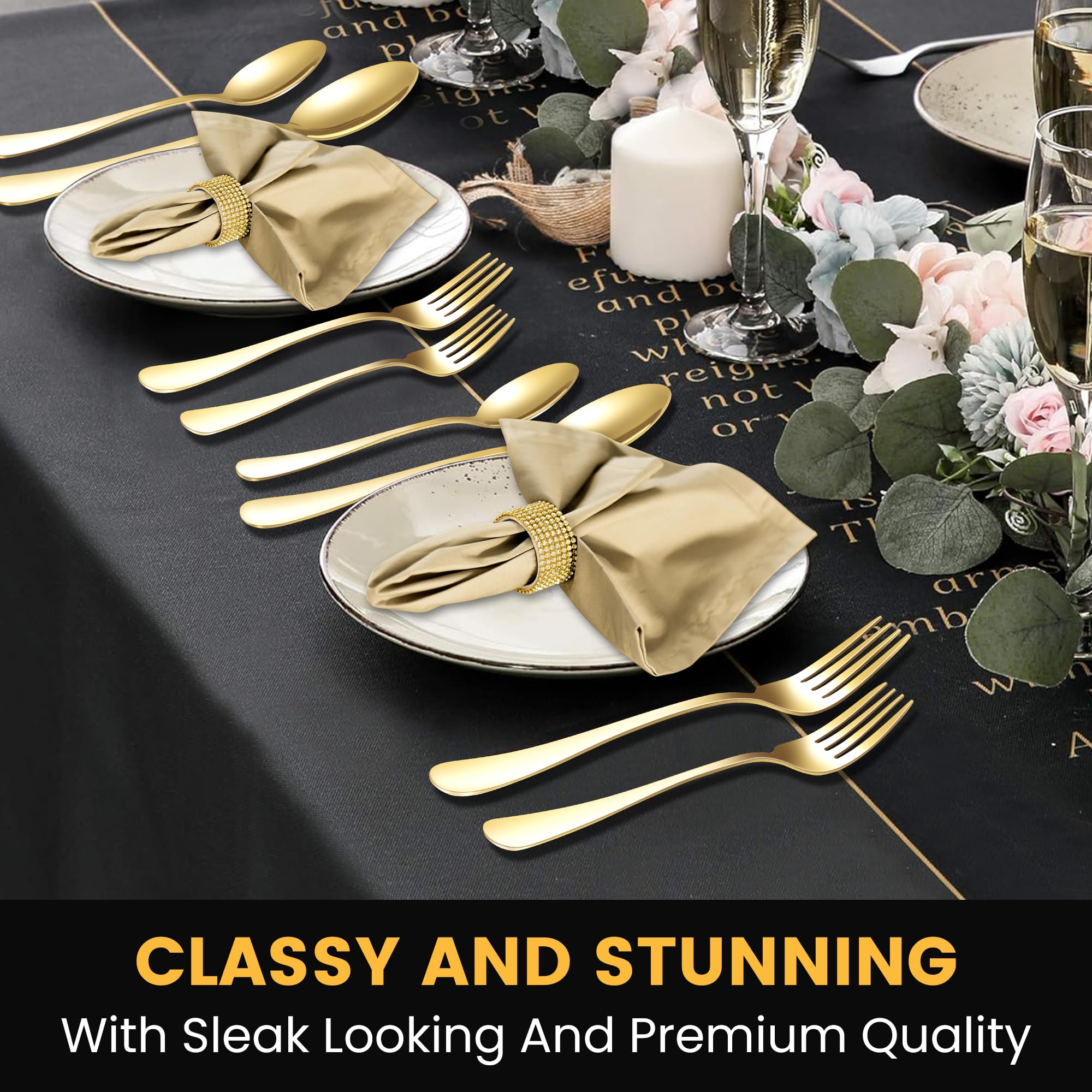 ELIMTEC tongs cake server and slotted spoon showing versatile serving options