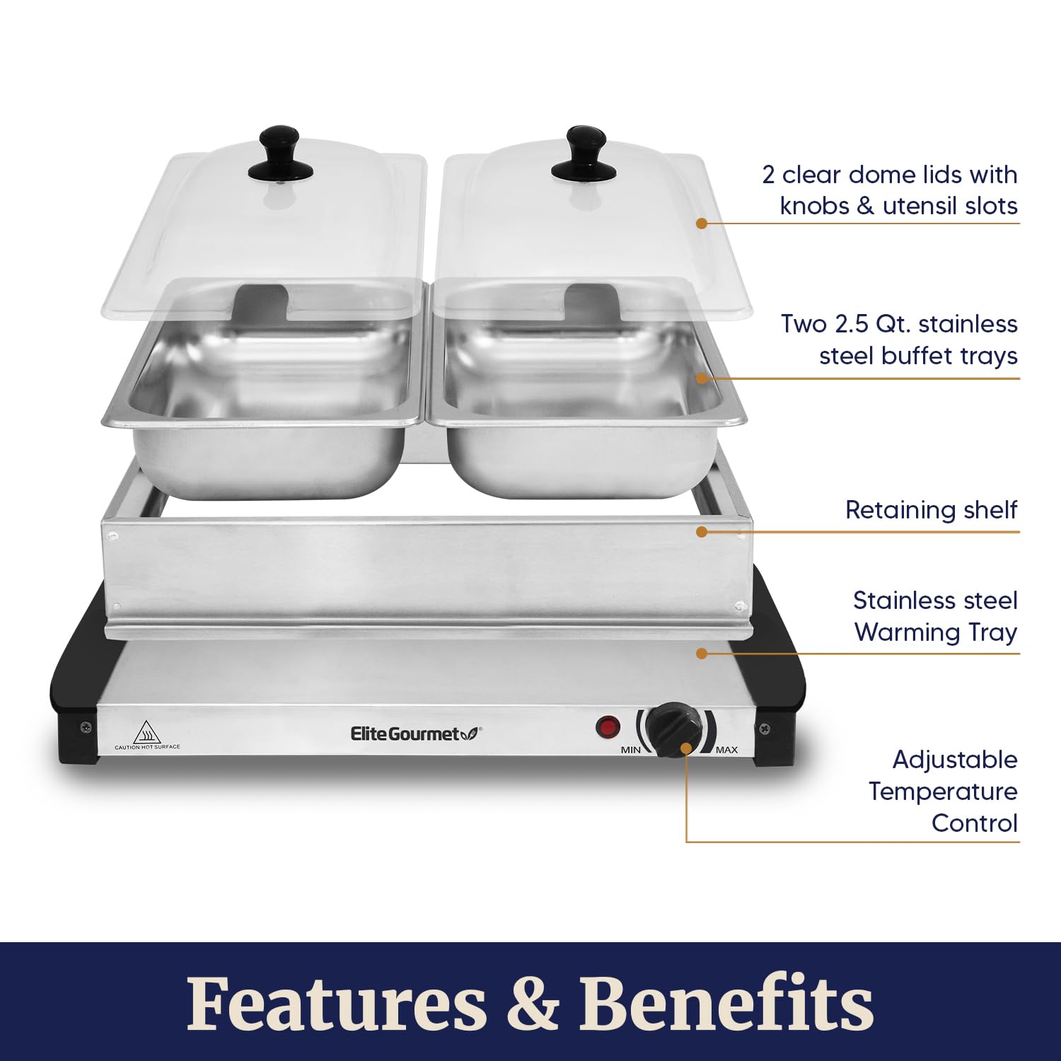 Elite Gourmet beside common items for scale showing compact footprint benefit