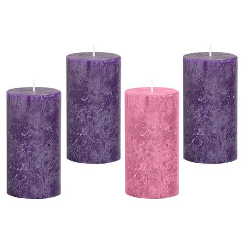 Elite Holiday Products gift box open with wrapped candles showing ready-to-give presentation