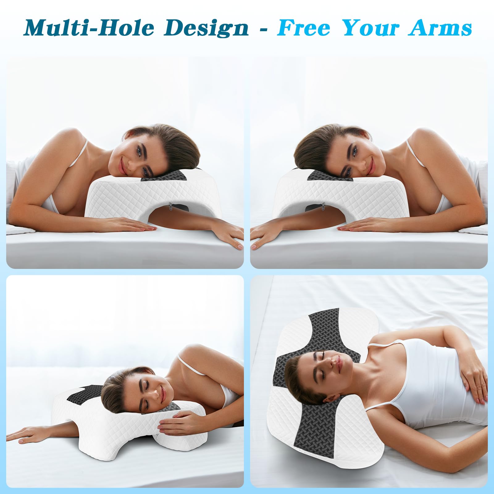 Eliteguard memory foam texture detail highlighting supportive comfort