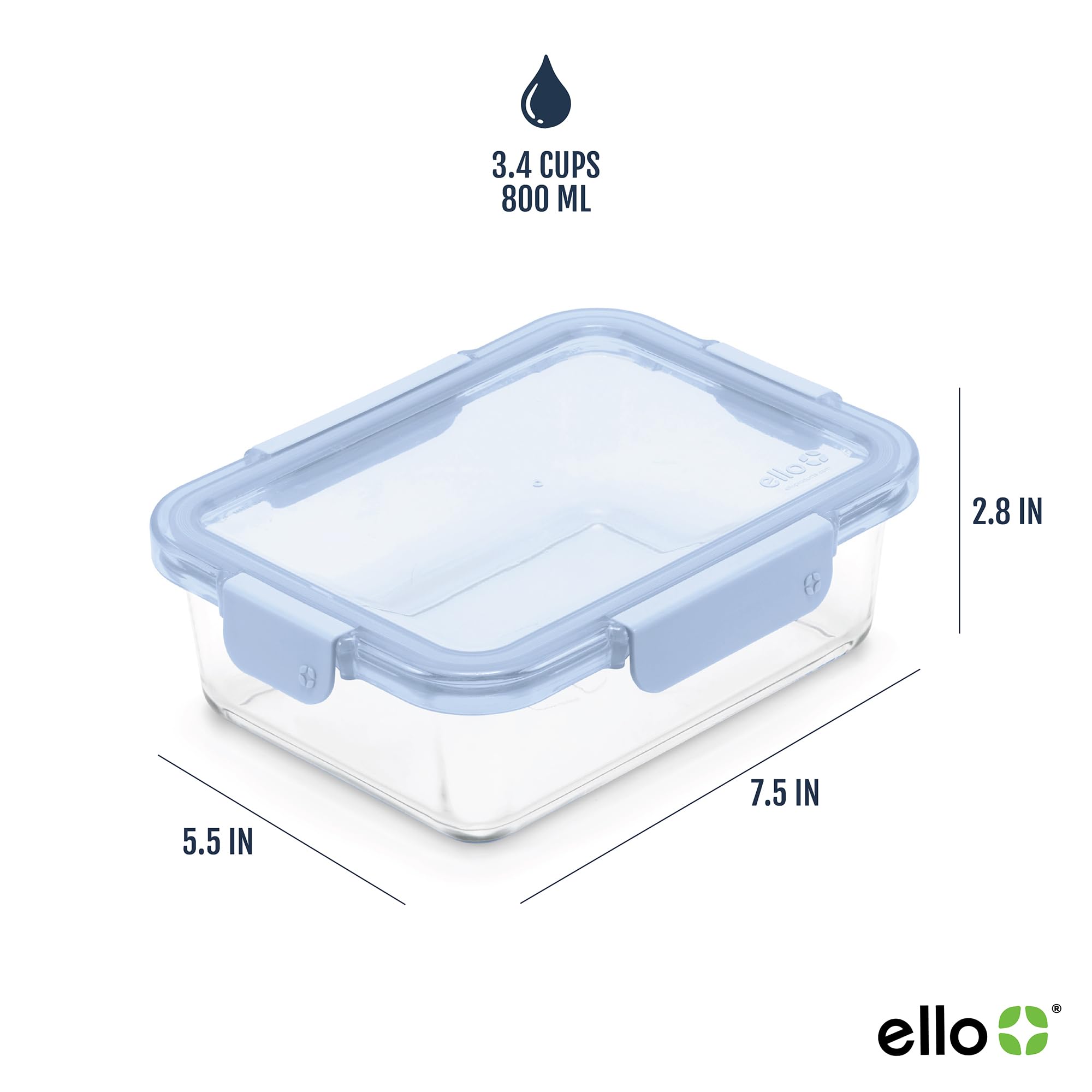 Ello Color Lock used in packed lunch demonstrating secure transport and freshness