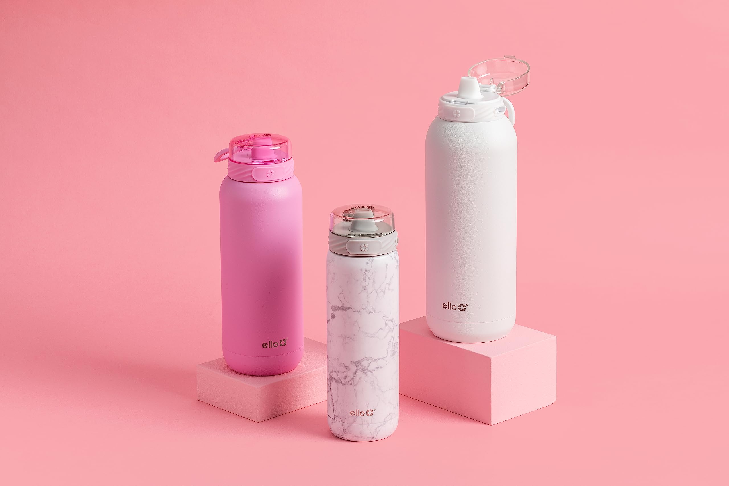 Ello Cooper open to show 18/8 stainless steel interior for temperature control