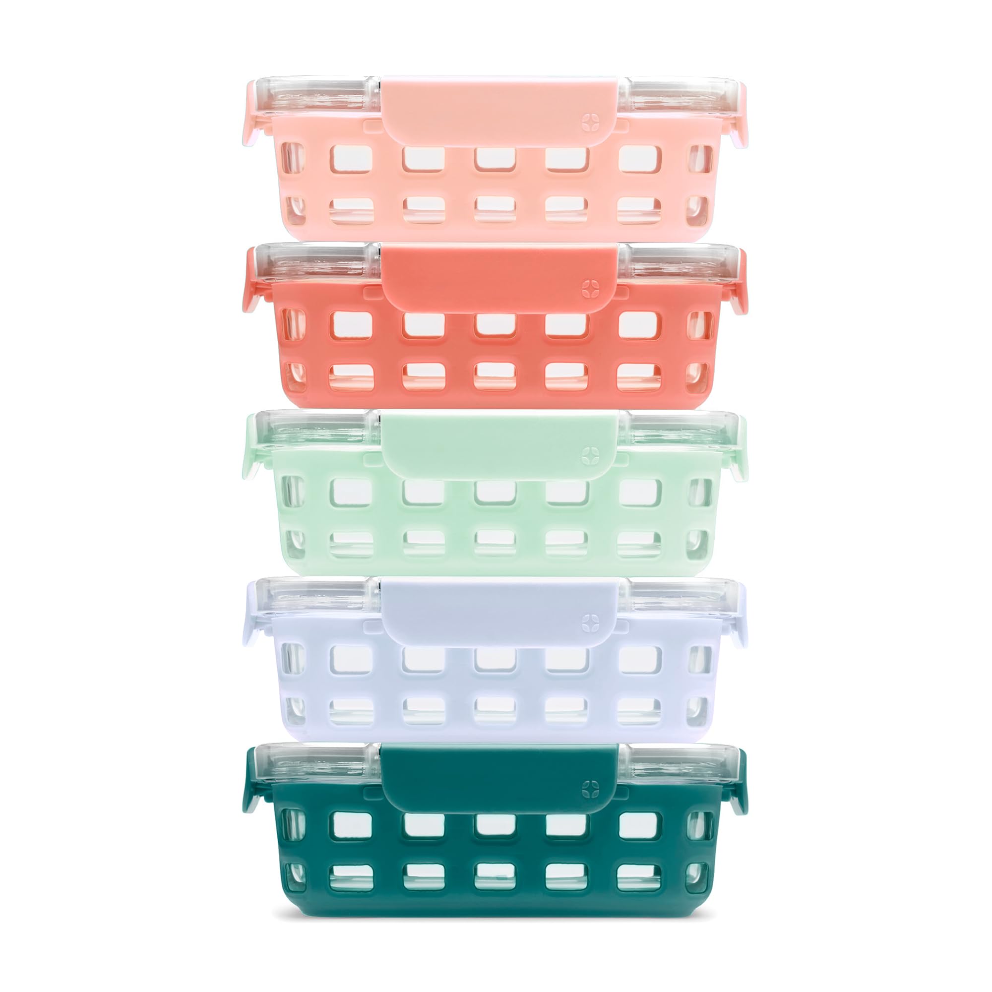 Ello Duraglass front packaging showing 5-pack and melon sleeves benefits visibility