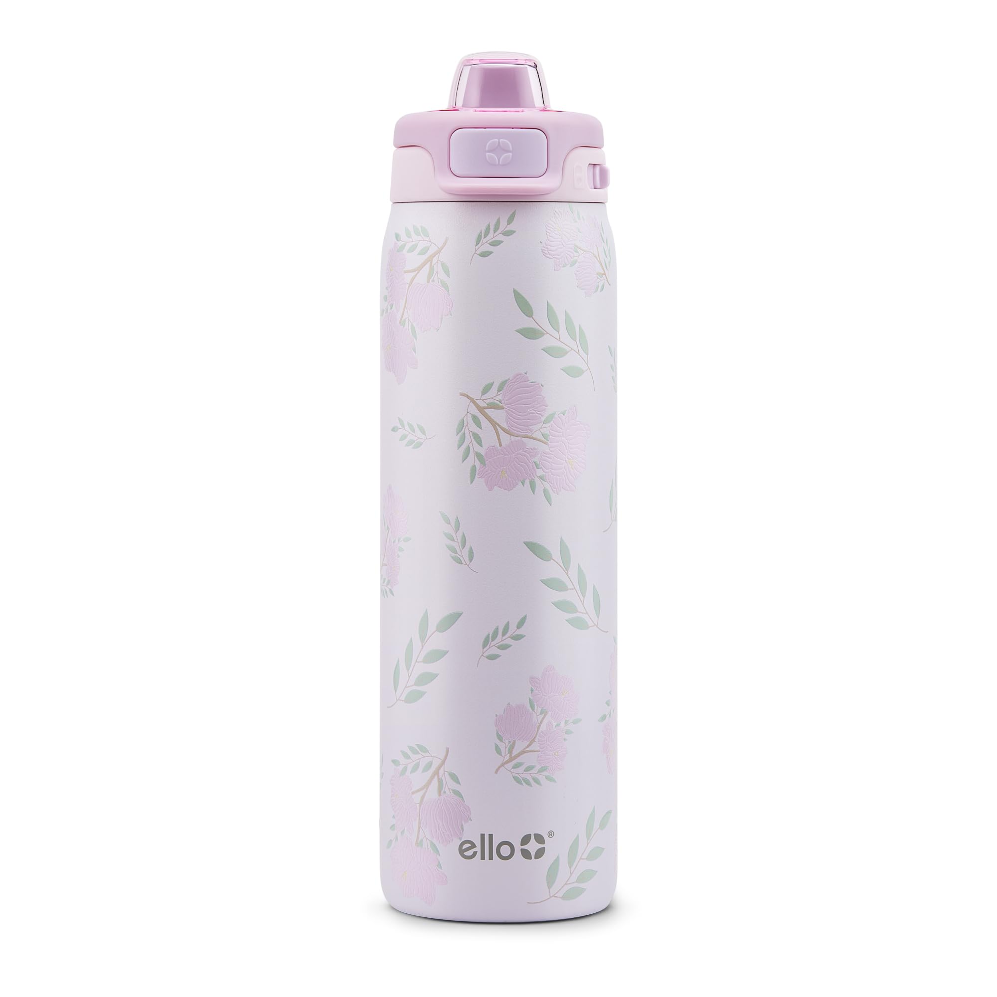 Ello front view showing Blossom Bliss finish and stylish portability benefit