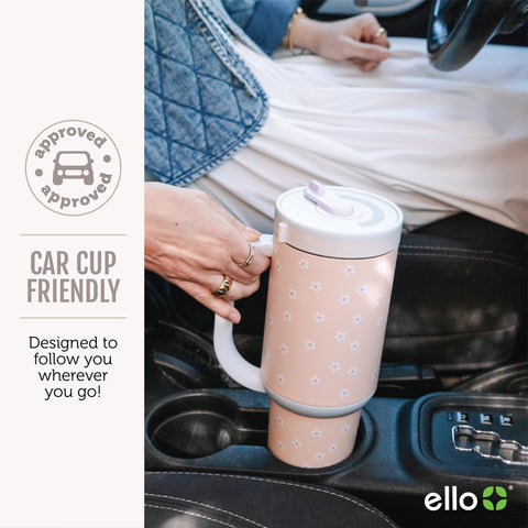 Ello Oasis being used on a commute showing easy portability