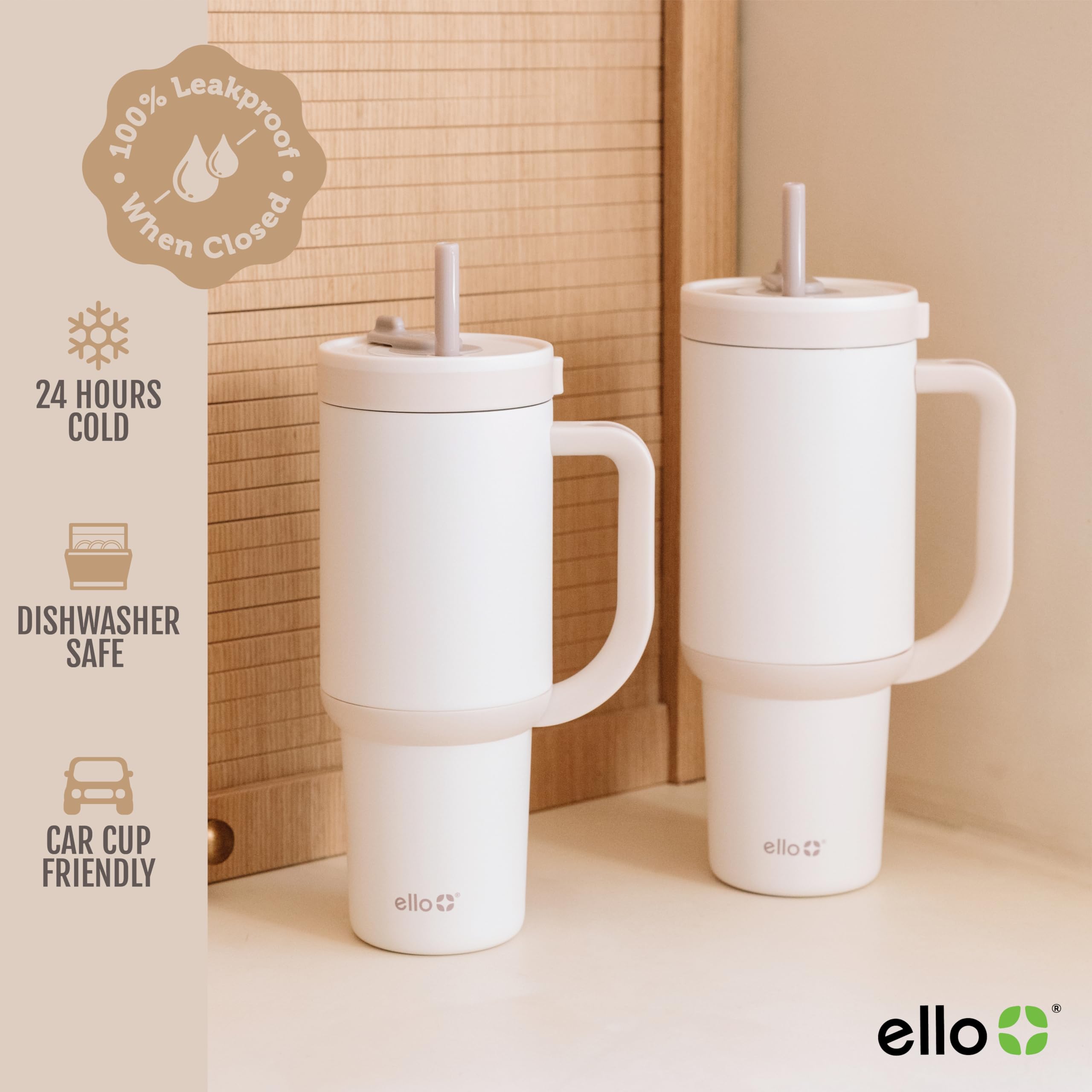 Ello Oasis finish detail showing texture and durable coating benefit