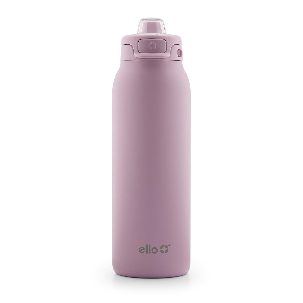 Ello Pop & Fill front view highlighting mauve finish and bottle shape for stylish hydration