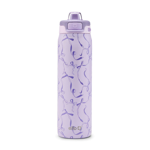 Ello bottle front view showing shape and branding for everyday convenience