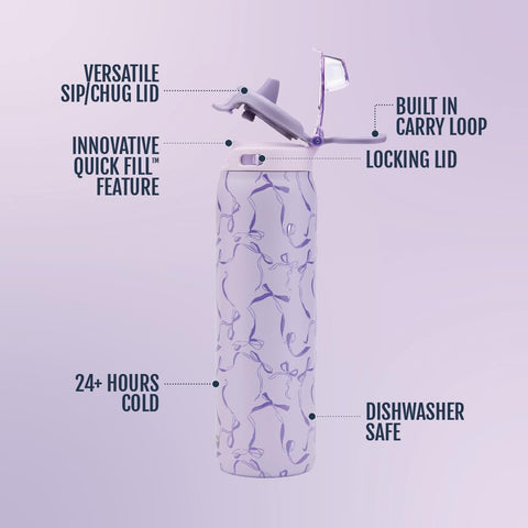 Ello bottle silicone straw closeup highlighting comfortable sip and leak safety