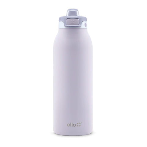 Ello Pop & Fill front view showing Aurora finish and ergonomic shape benefit: stylish durable hydration