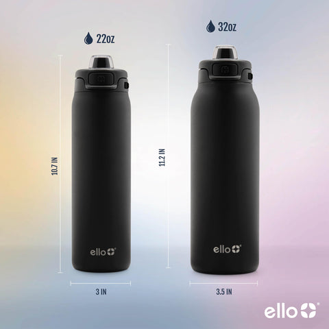 Ello Pop & Fill integrated carry loop shown for convenient transport