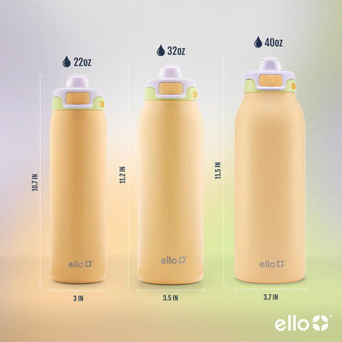 Ello integrated carrying loop shown clipped for hands-free transport benefit