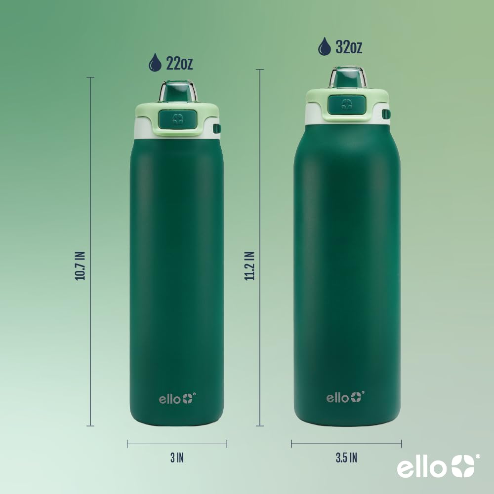 Ello stainless steel cross section showing insulation for cold retention