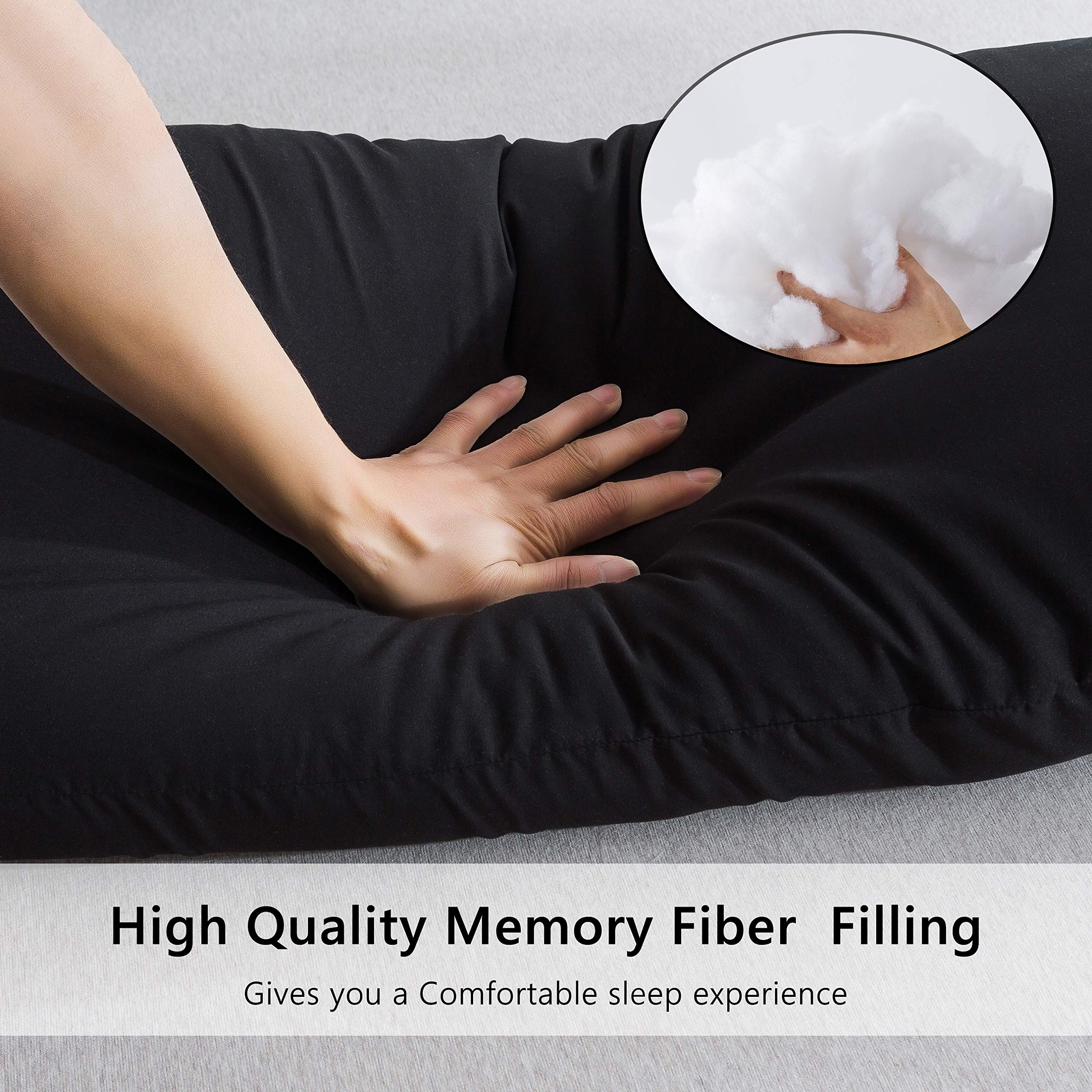ELNIDO QUEEN used for nursing and reading showing ergonomic support