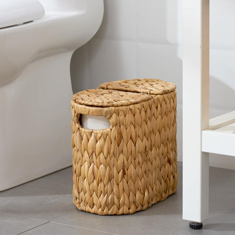 ELONG HOME close-up wicker texture showcasing durable natural fibers