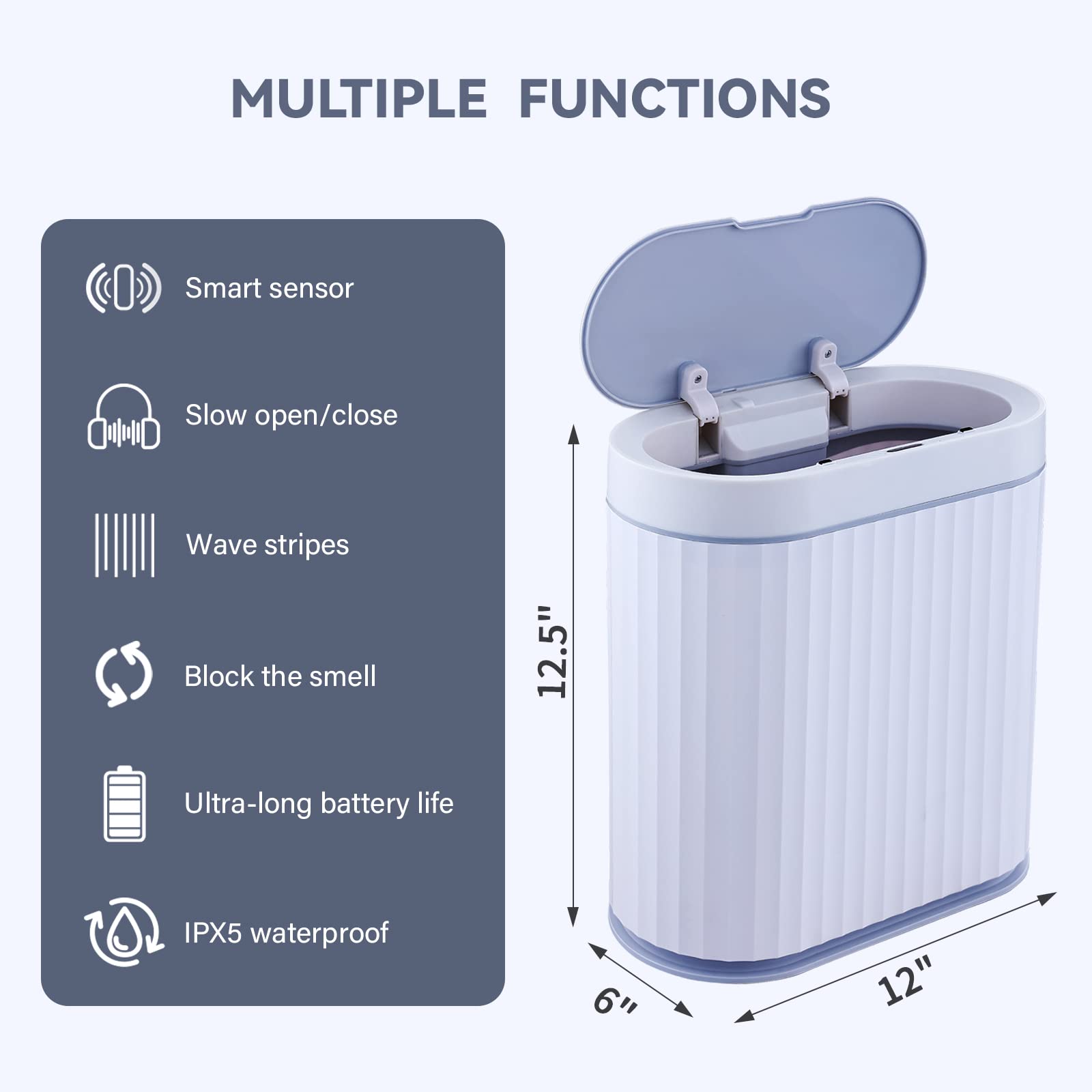 ELPHECO inner bin with code A bag showing secure tear-resistant fit