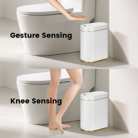 ELPHECO motion sensor closeup illustrating touch-free activation for sanitary use