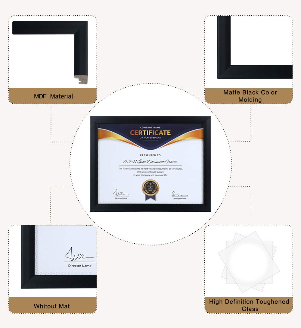 ELSKER&HOME frames arranged in office showcasing professional wall presentation benefit
