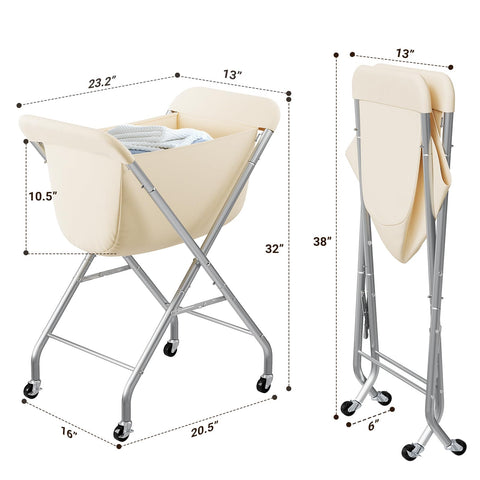 ELYKEN removable liner bag with side pocket for organizing small items