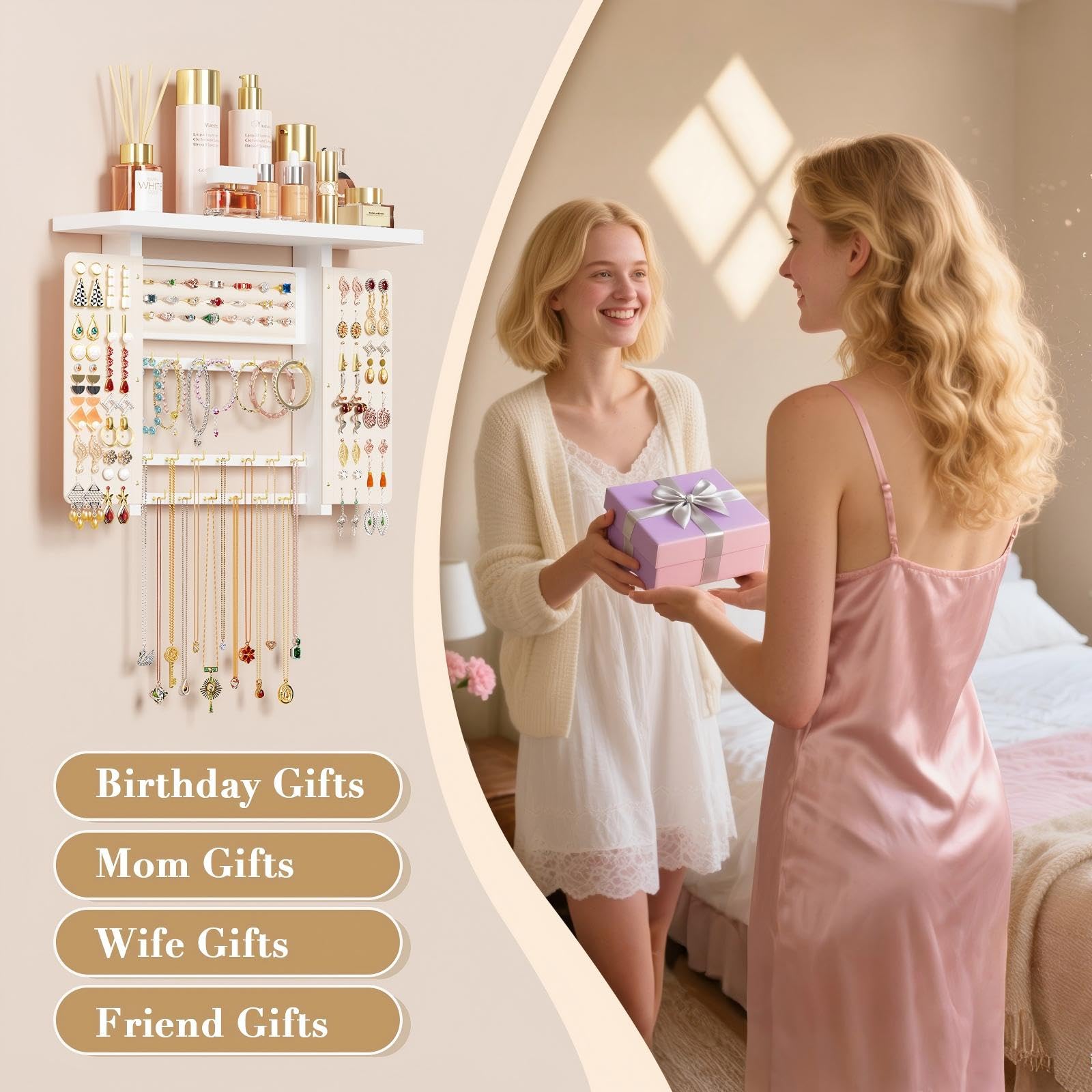 Emfogo bracelet pegs with antique metal hooks enhancing durability