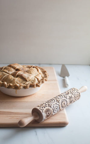 Emile Henry interior close-up highlighting smooth glaze and even-baking surface benefit