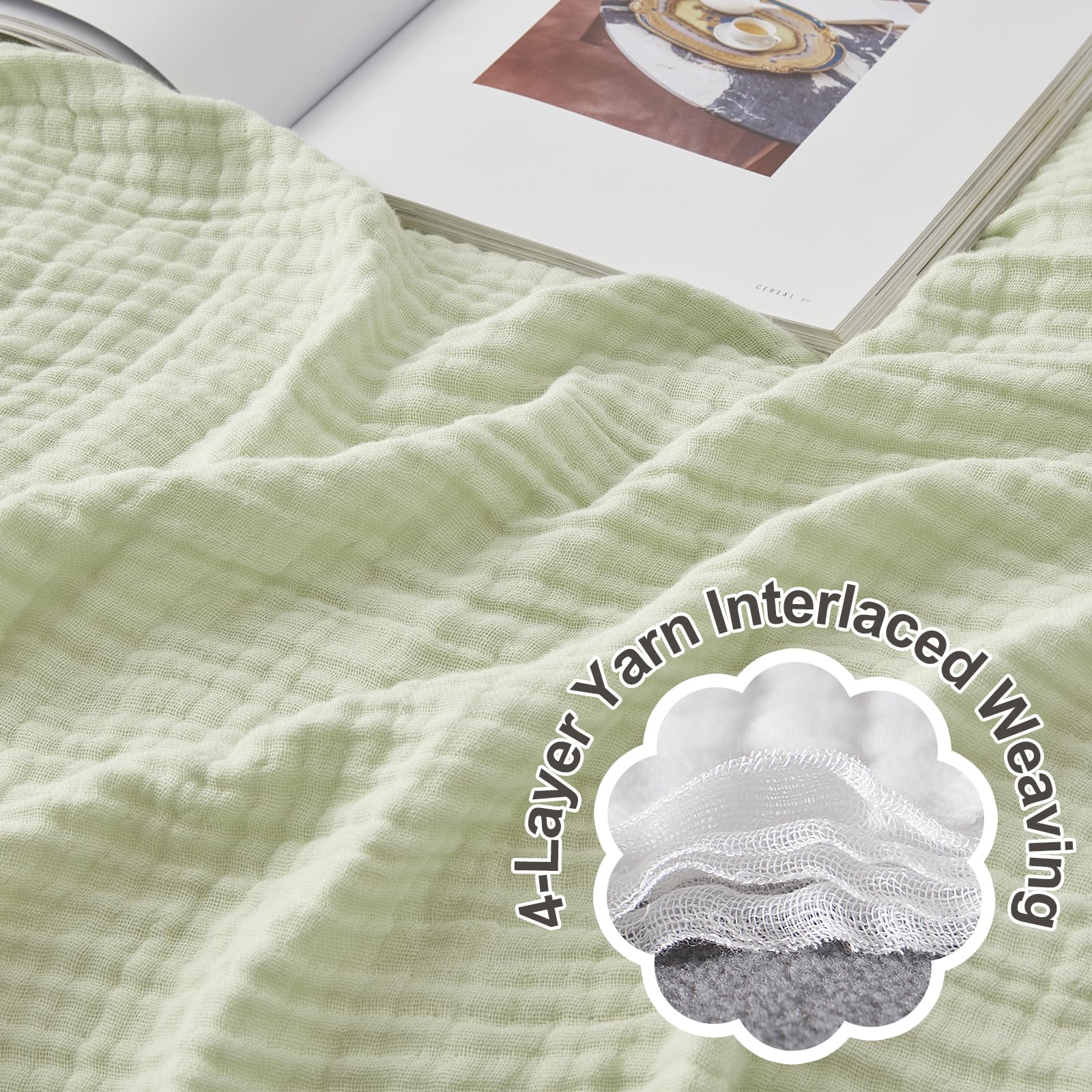 EMME blanket folded into travel bag, highlighting packability and easy portability