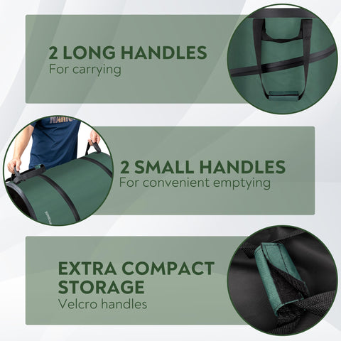 Emptorwise collapsed flat for storage saving space in travel compartments