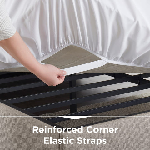Empyrean Bedding reinforced elastic edge showing durable grip and even tension