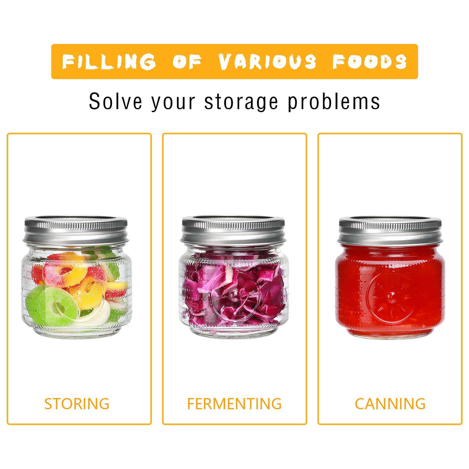 Encheng jars filled with jam and honey showing attractive gifting display