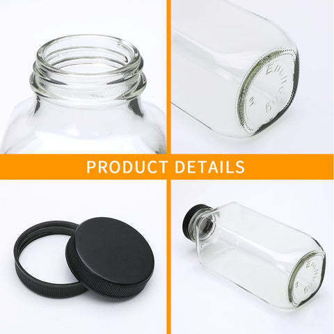 Encheng side profile of square bottle highlighting space-saving design