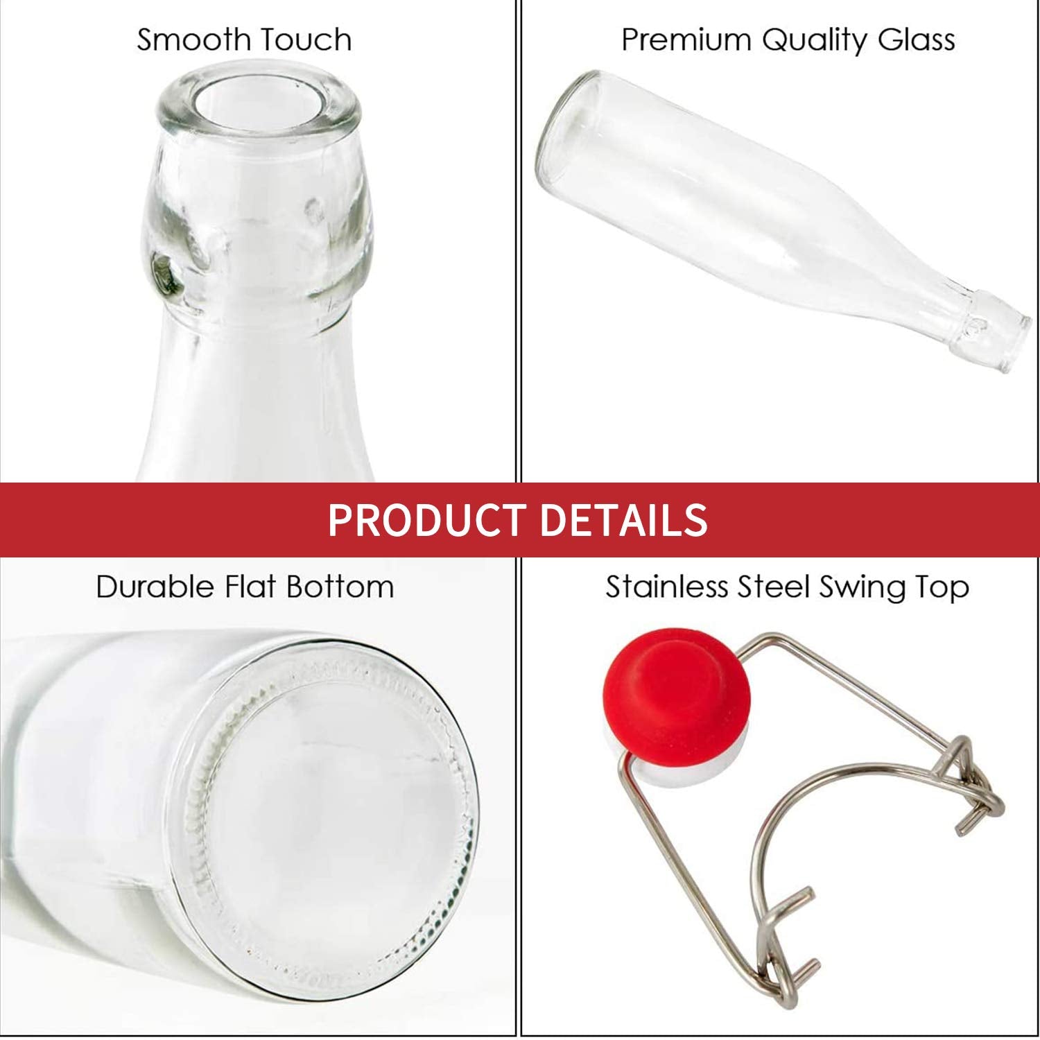 Encheng silicone stopper detail showing airtight seal and leak prevention benefit