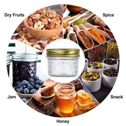 Encheng wide mouth jar being filled showing easy pouring and cleaning benefit