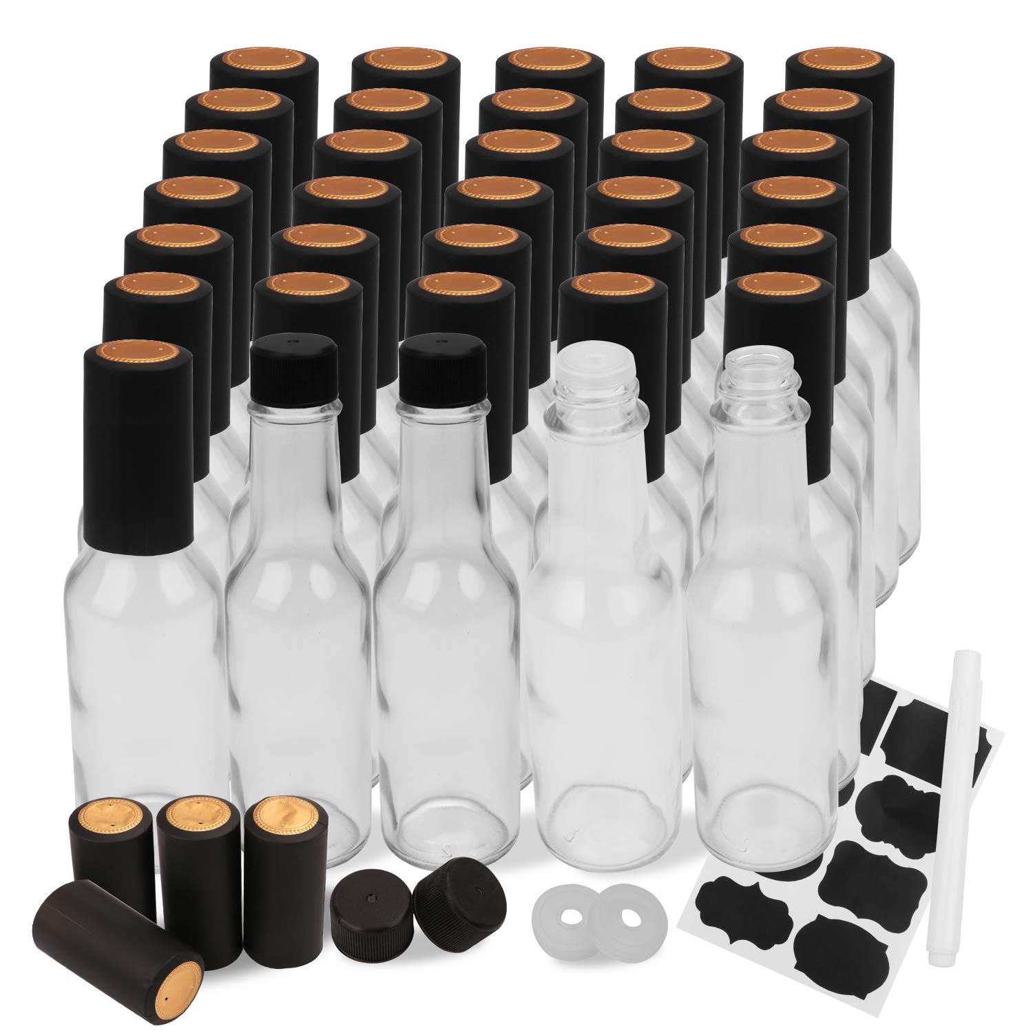 Encheng front packaging showing full 35-pack and contents for organized bottling