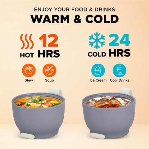 ENERGIFY folding spoon displayed folded and open for compact, reusable eating