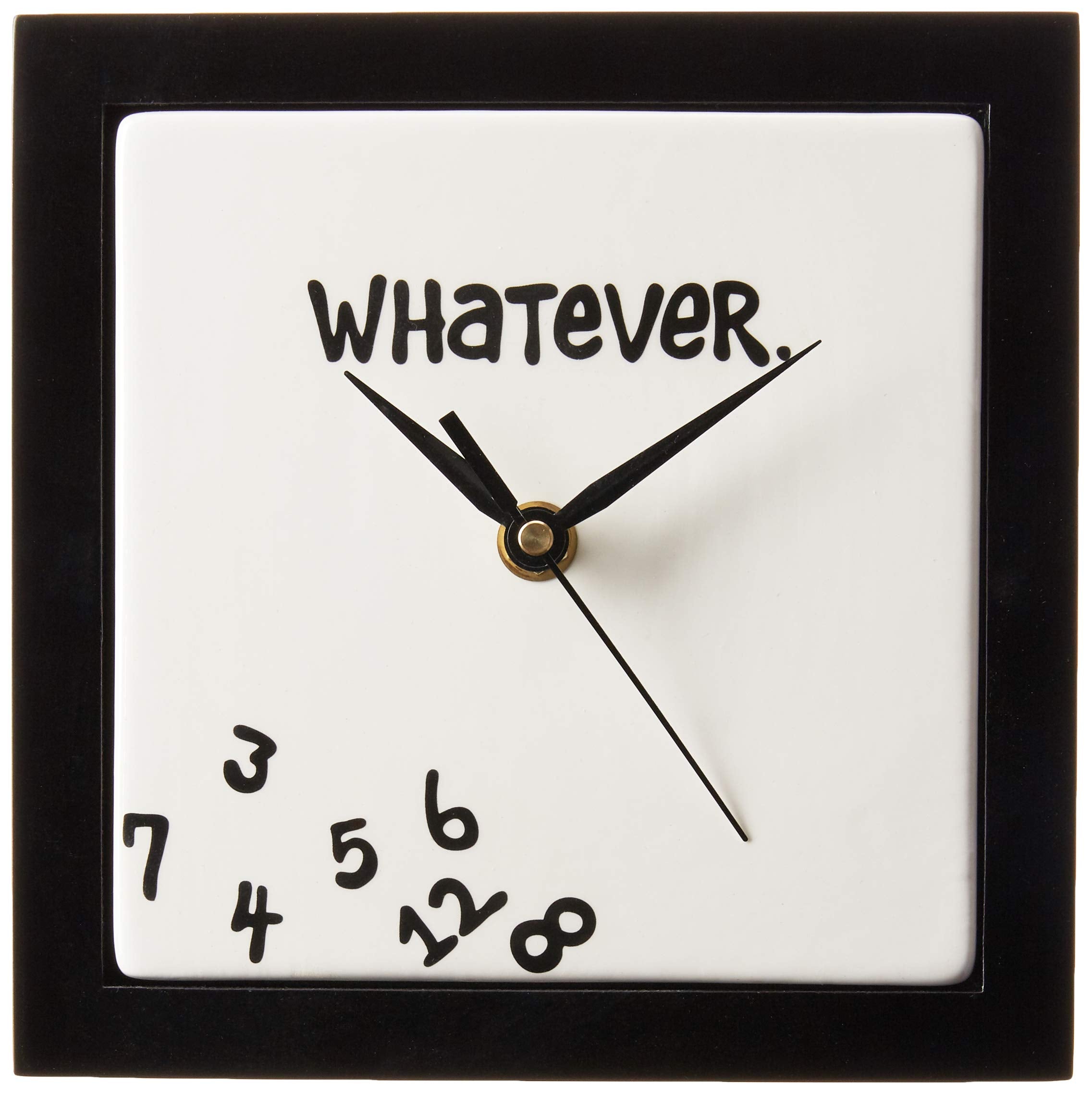 Enesco earthenware-style clock face close-up highlighting rustic texture benefit
