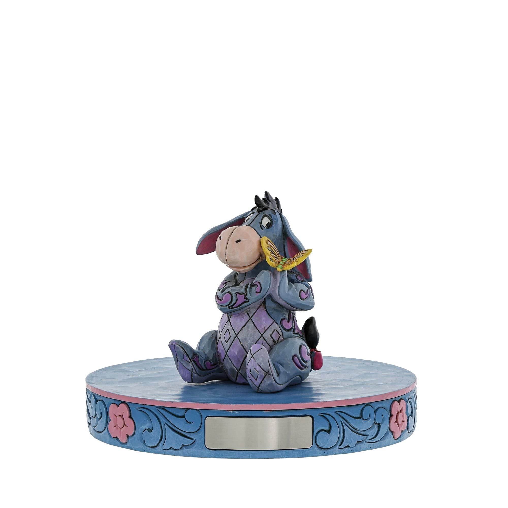 Enesco Eeyore grouped with other Jim Shore minis for collection