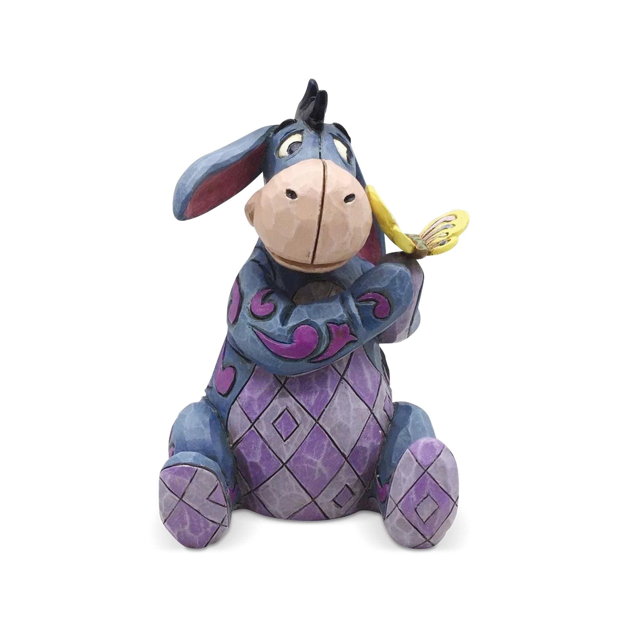 Enesco Eeyore front view showing charming expression and folk-art detail