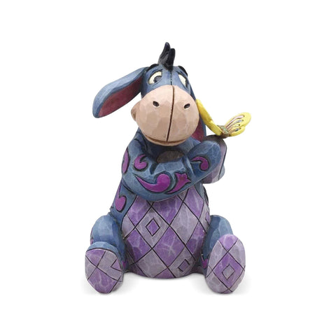 Enesco Eeyore front view showing charming expression and folk-art detail