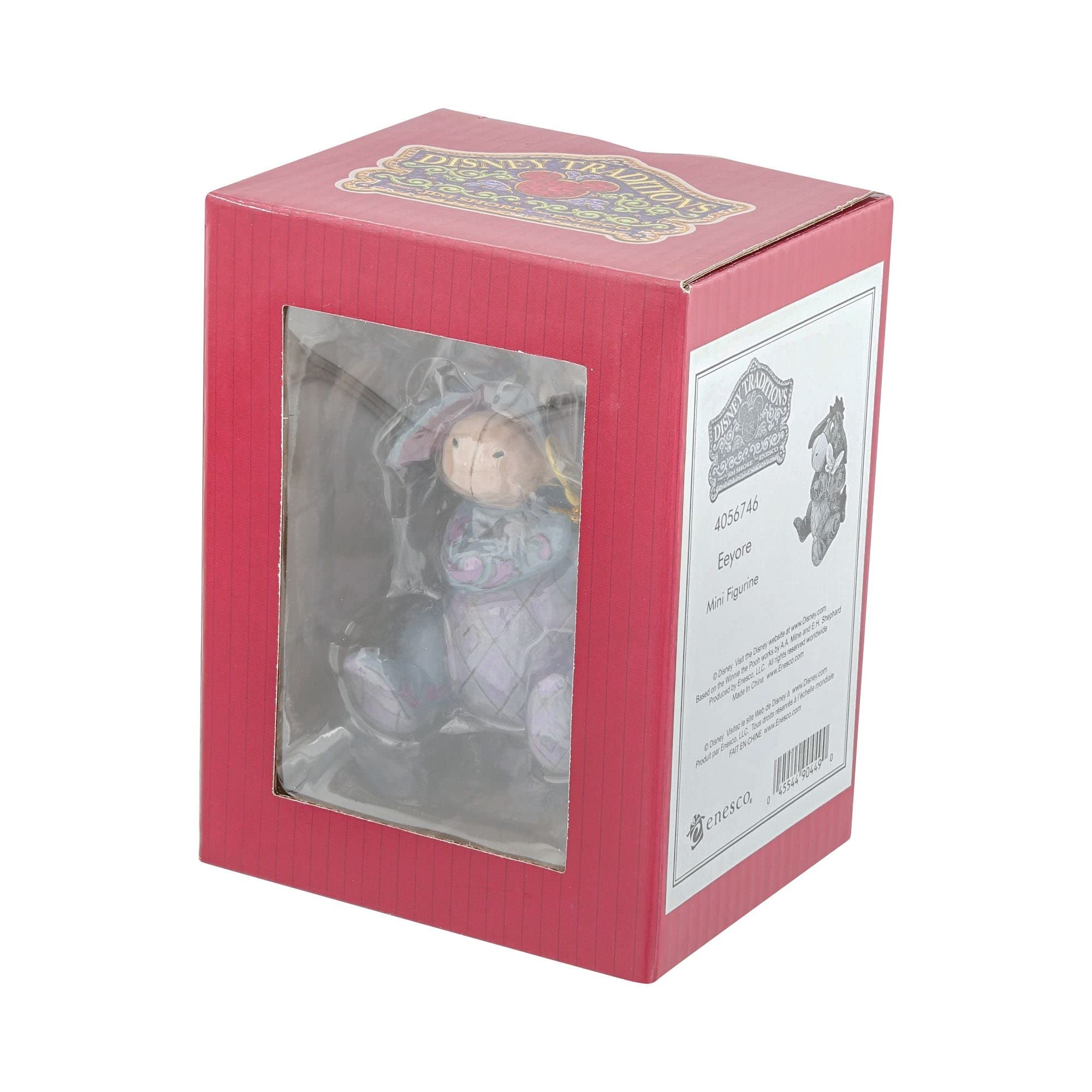 Enesco Eeyore in window gift box, ready for giving or storage