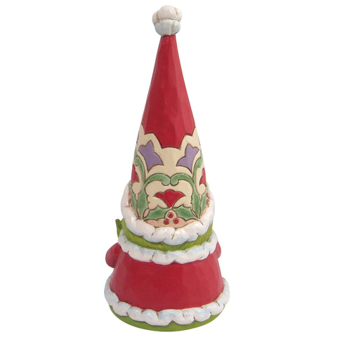 Enesco Jim Shore close-up of the Grinch heart highlighting paintwork and emotional focus