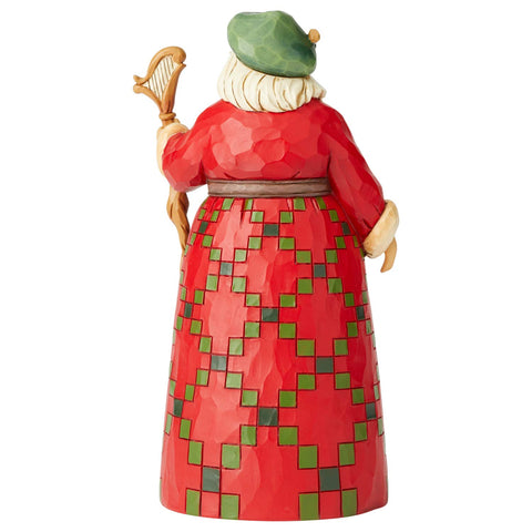 Enesco Jim Shore close-up of hand-painted texture highlighting artisan finish and detail
