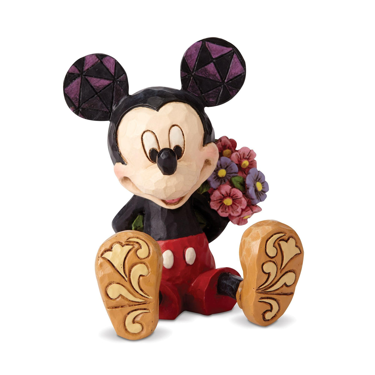 Enesco Jim Shore Mini Mickey front view showing colorful detail and display appeal