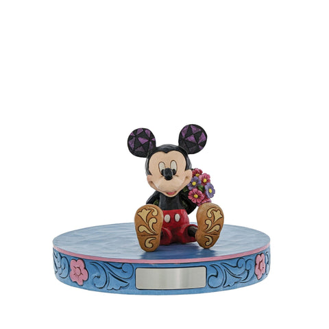 Enesco Jim Shore Mini Mickey staged in a gift scene illustrating gifting inspiration